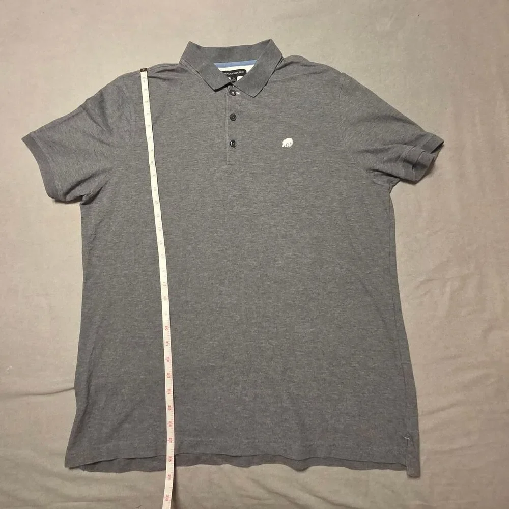 Banana-republic Men's Grey Polo-shirts